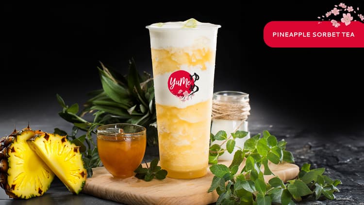 PINEAPPLE SORBET TEA 700ML