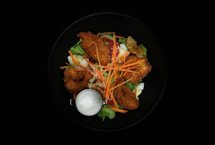 Crispy Prawn Salad