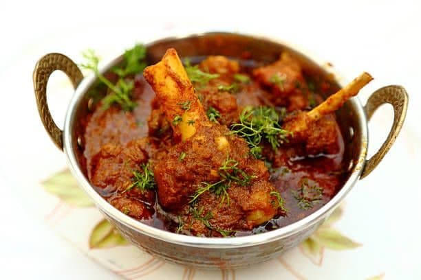 Naan + Lamb Curry