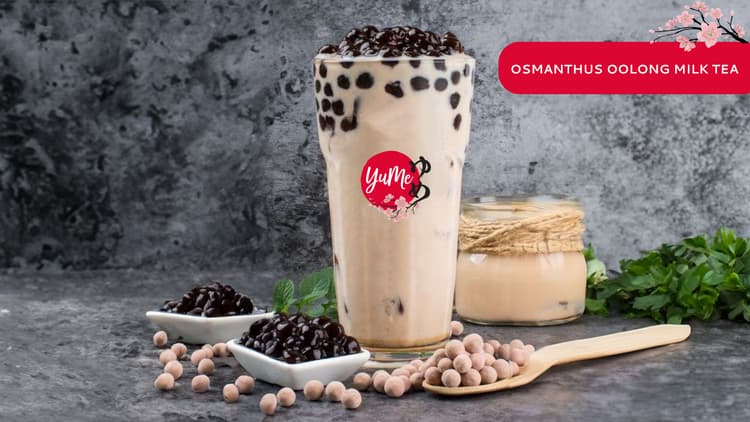 OSMANTHUS OOLONG MILK TEA