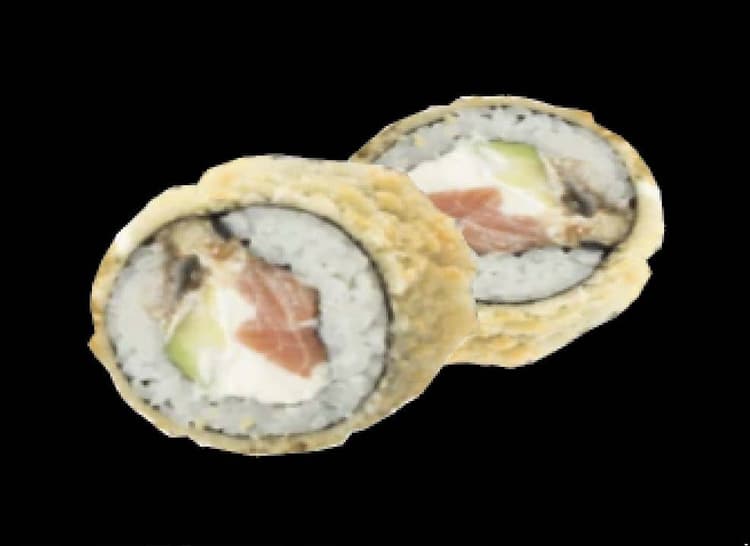 Signature -Deep Fried Salmon California Roll (8pc)
